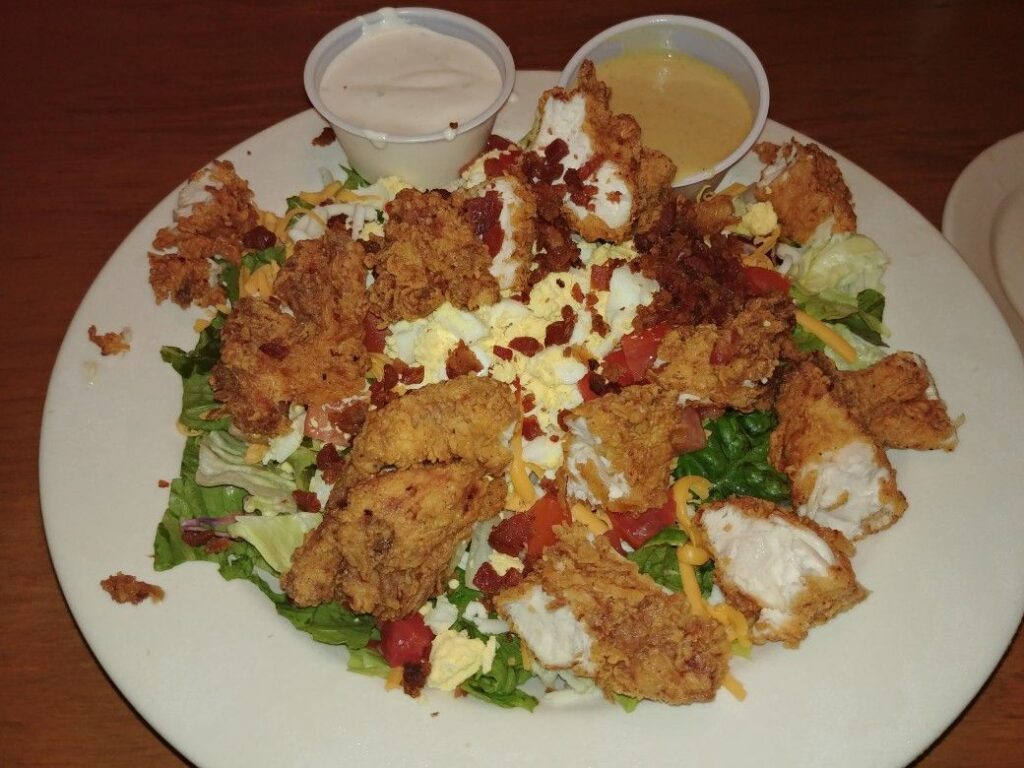 Texas Roadhouse Chicken Critter Salad