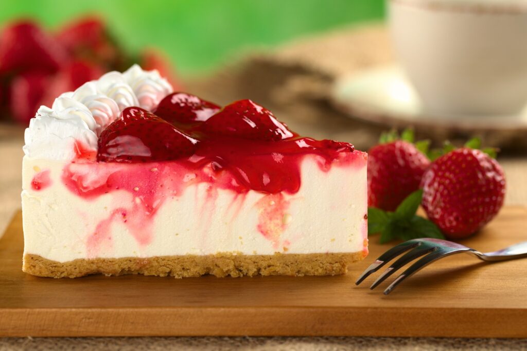 Texas Roadhouse Strawberry Cheesecake