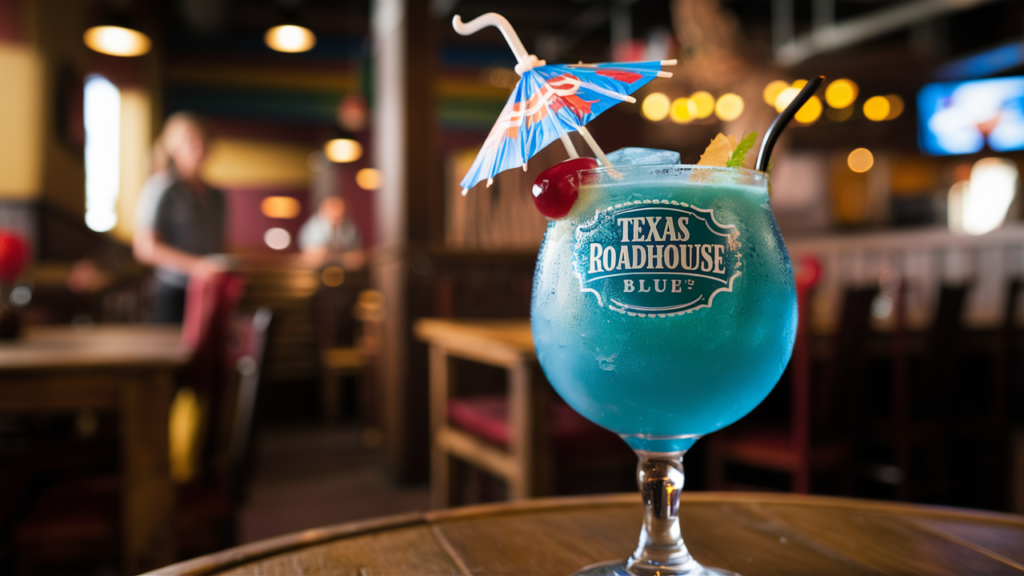 Texas Roadhouse Blue Drink
