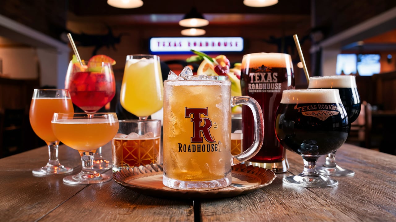 Texas Roadhouse Drink Menu Prices with Drink Specials 2024